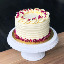 Load image into Gallery viewer, A-CE02) Eggless Pistachio Rose Cake