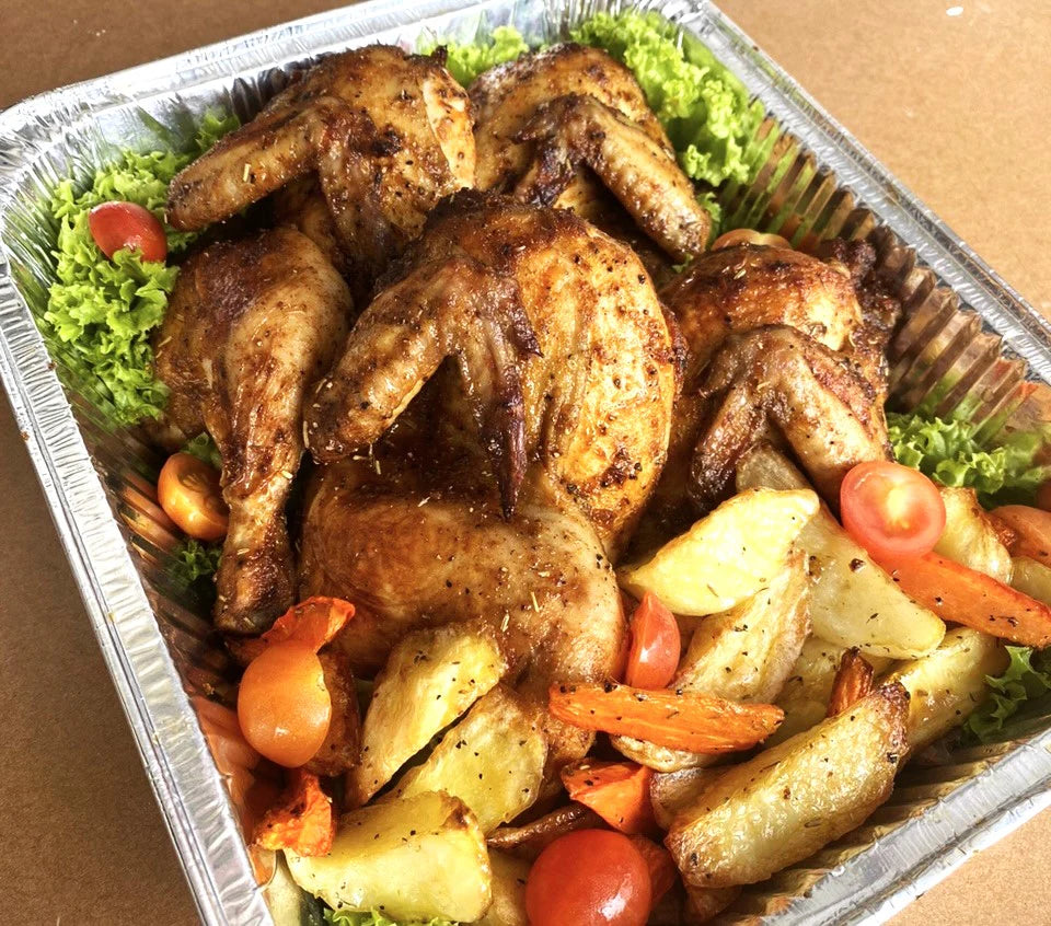 (PP24) Roast Chickens with Roasted Potatoes & Carrots