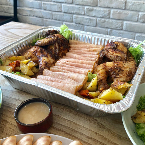(AM-05) Roast Spring Chicken & Honey Baked Chicken-Ham Combo