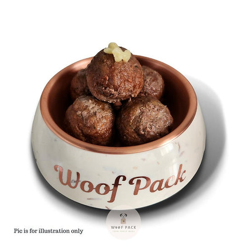 Pork Chestnut Pet Meatballs