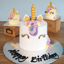 Load image into Gallery viewer, A-C19) Unicorn Rainbow Cake